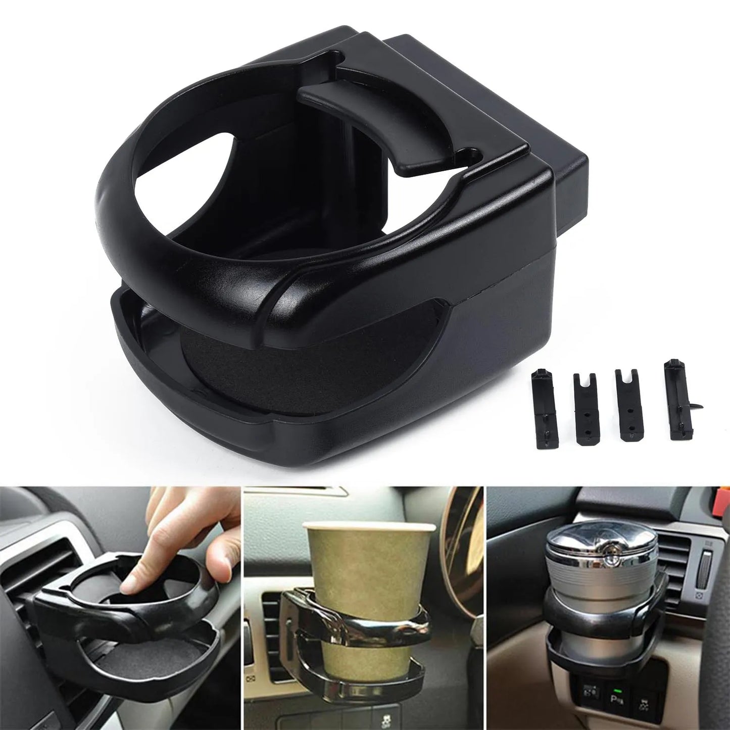 Car Outlet Air Vent Mount Can Holder Water Drinking Bottle Insert Holder Vehicle Cup Stand Bracket Car Vents Cup Rack