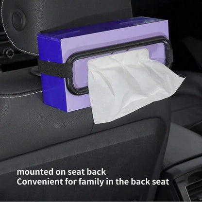 Car Paper Towel Organizer Make Your Car Interior Stylish & Organized with This Creative Sunshade Clip-On Tissue Box